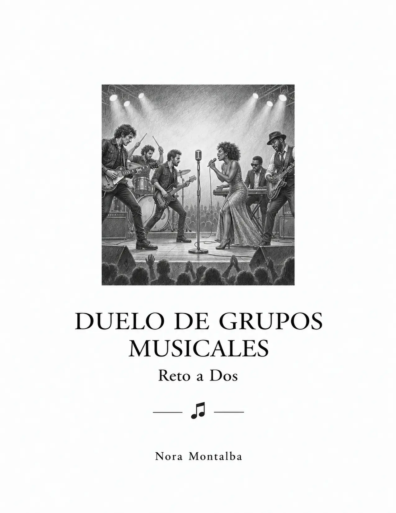 Portadilla interior de Duelo de Grupos y Artistas Musicales