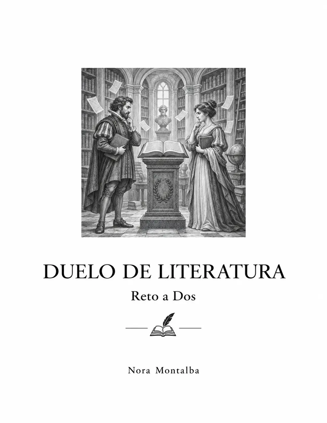 Portadilla interior de Duelo de Literatura