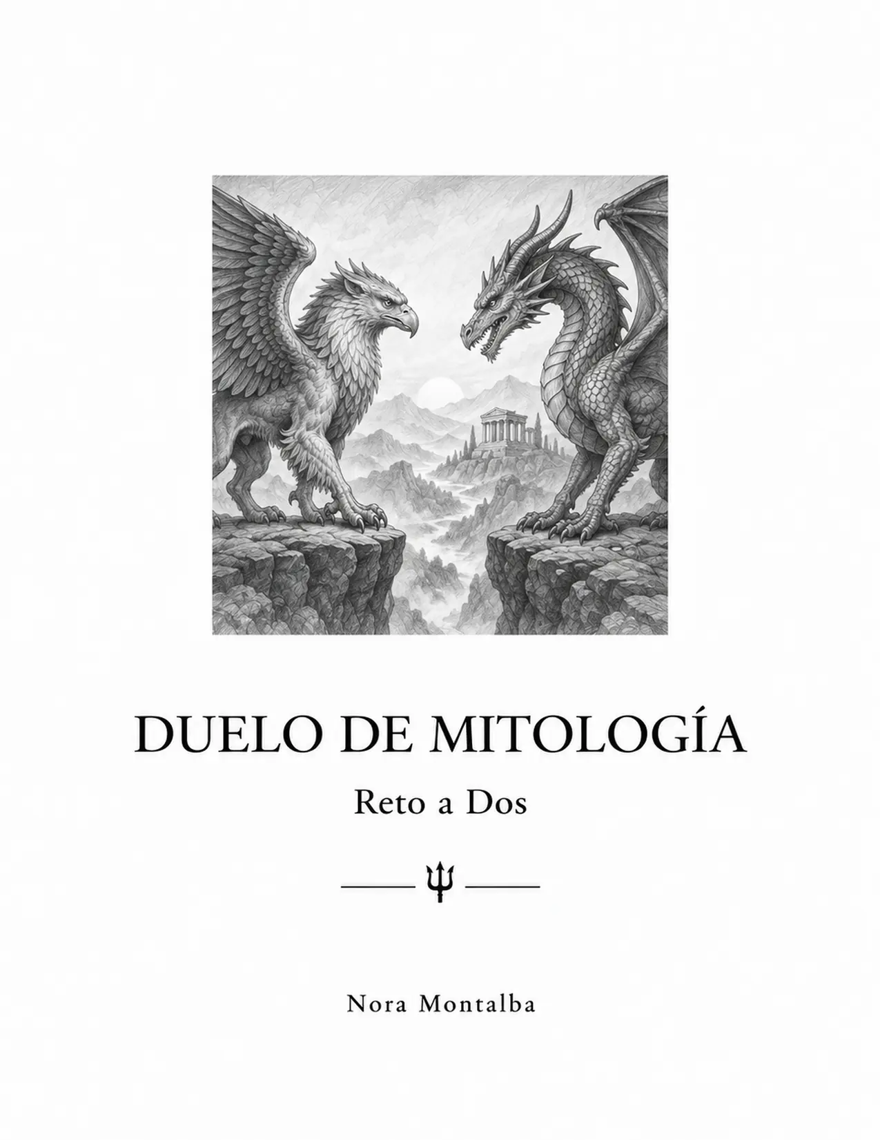 Portadilla interior de Duelo de Mitología