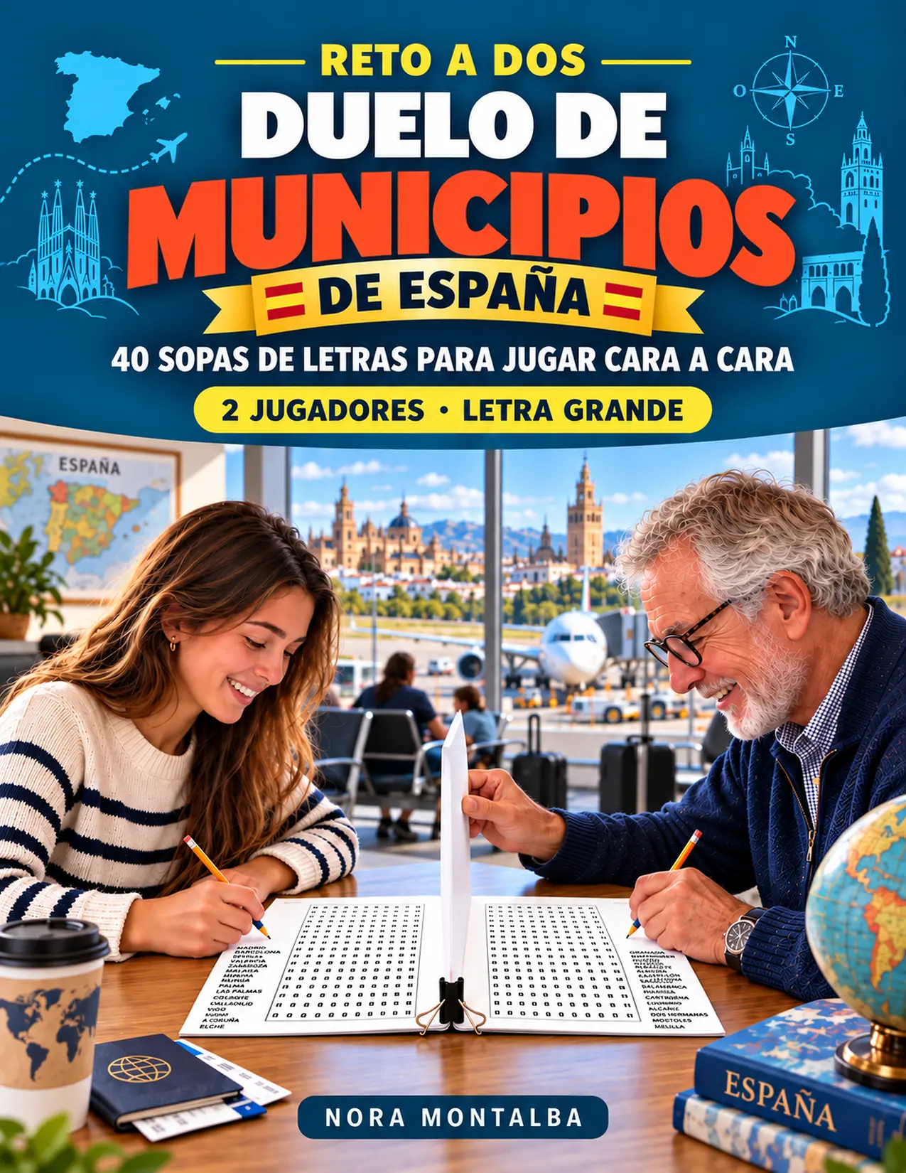 Portada del libro Duelo de Municipios de España, de Nora Montalba